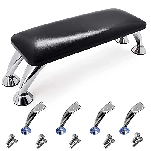 Arm Rest Nail Table Nail Armrest Cushion For Acrylic Nails,Qiwey Armrest Manicure Hand Pillow Microfiber Leather Material Fingernails Toenails Use For Arm Rest Manicure Salon (Color :Black) #TOP1