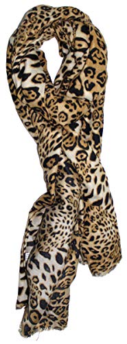Ted and Jack - Oversized Classic Leopard Print Fashion Scarf