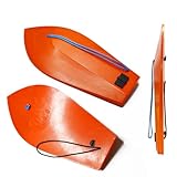 VIKETECH Orange Deep Sea Fishing Trolling Diving Board K-Type Planer Durable Plastic Dive Board for Big Game Fishing (#7)