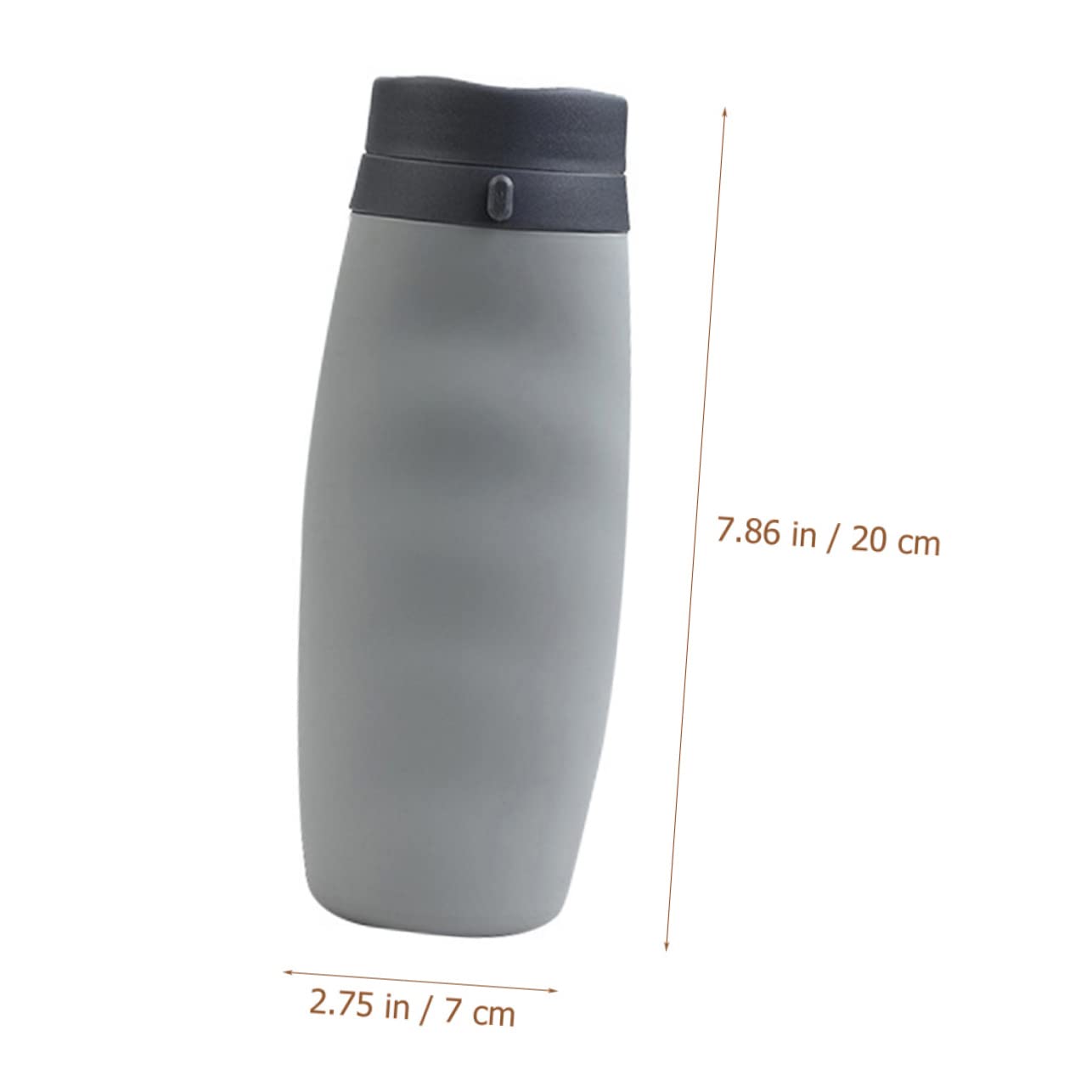 BESTonZON Botella de Plegable Portátil y Colapsable y Actividades Espacio Almacenamiento
