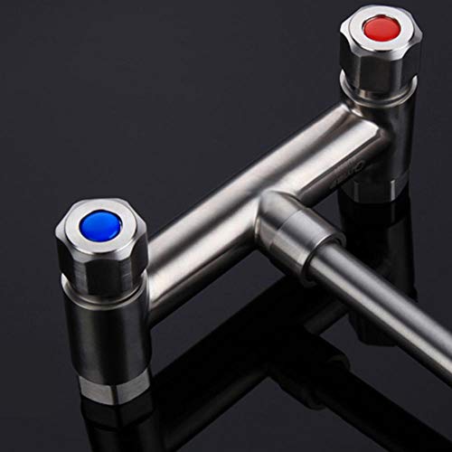 Robinet de cuisine eau chaude froide à levier simple pour évier et buanderie - 3