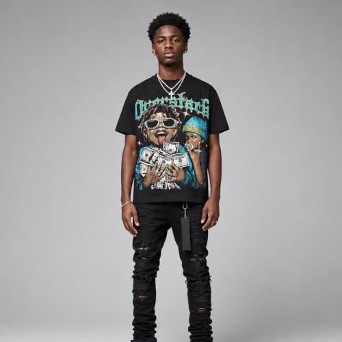 Image of DopeSkill Graphic Tee Streetwear Hypebeast Hip Hop Unisex Premium T-Shirt Sneaker Colour Matching Shirts Gift for Sneakerhead