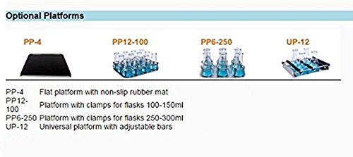 CGOLDENWALL Platforms for Temperature Controlled Incubator & Shaker Scientific Incu-Shaker Shaking Incubator 50~300rpm R.T.+5~60°C ES-60 (PP-4)