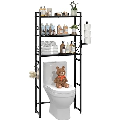 Simple Trending Over-The-Toilet Rack Cover