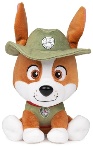 PAW PATROL GUND Tracker, 15 cm - Plüschtier in hochwertiger Qualität zur beliebten TV-Serie, ab 1 Jahr empfohlen