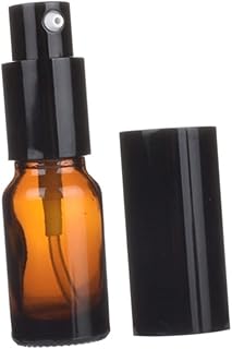 FOMIYES 10pcs Subpackaging Black Container Amber Spray Bottles Travel Perfume Fine Mist Bottle Glass Spray Bottles Mini Fine Mist Subpackaging Bottle Perfume Bottle Emulsion Bottle Bottled