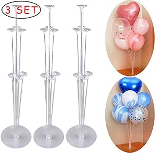 BEISHIDA Balloon Stand Holder Kit,Ballon Column Stand Including 21 Sticks 21 Cups