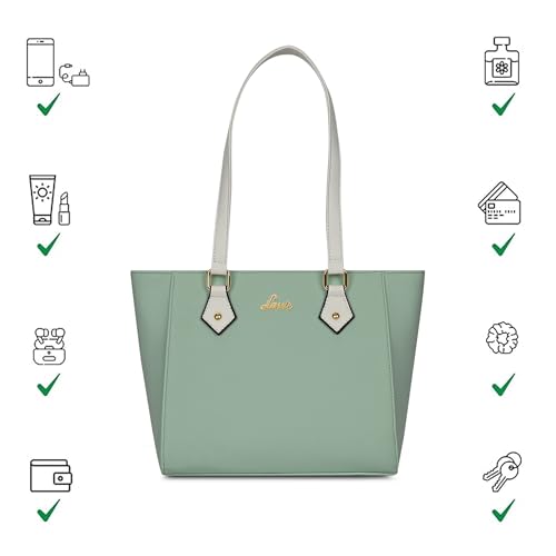 Image of Lavie Pastel Women's Gracie Tote Bag | Tote Bag for Work | Ladies purse | Stylish Shoulder Bag | Gift for Women