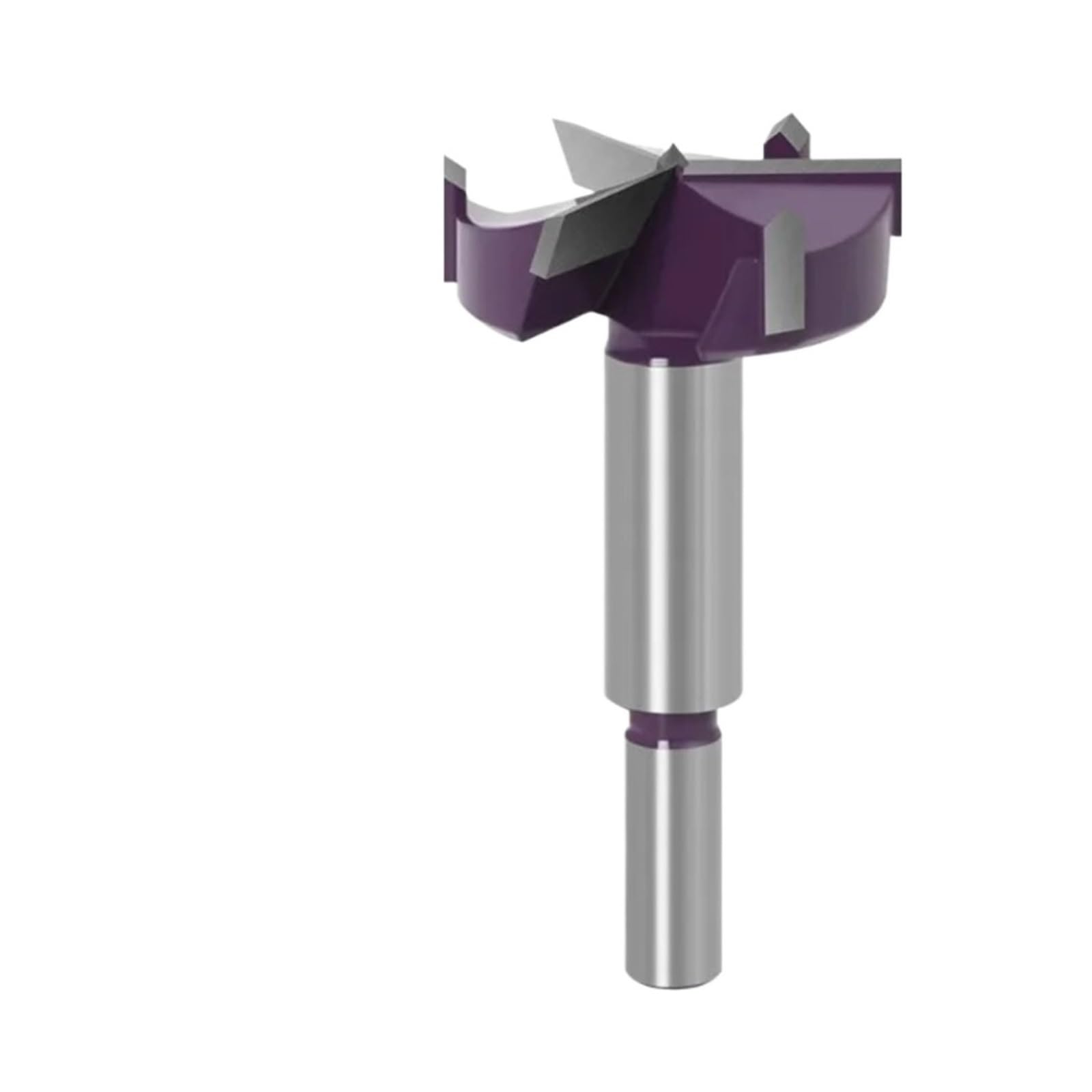 1pcs 35/45mm 3 Teeth Tips Woodworking Tools Hole Saw Cutter Hinge Boring Drill Bits Round Shank Tungsten Carbide(45mm)