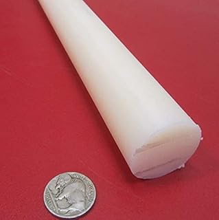 Natural Nylon Extruded Round Rod 1.25