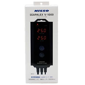 ニッソー『シーパレックスV-1000』『ニッソー プロテクトヒーターR-500 Amazon | □120cm～水槽用 サーモ＆ヒータセット ニッソー