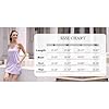 UNIANKIYA Womens Workout Romper Dress with Shorts ... #5