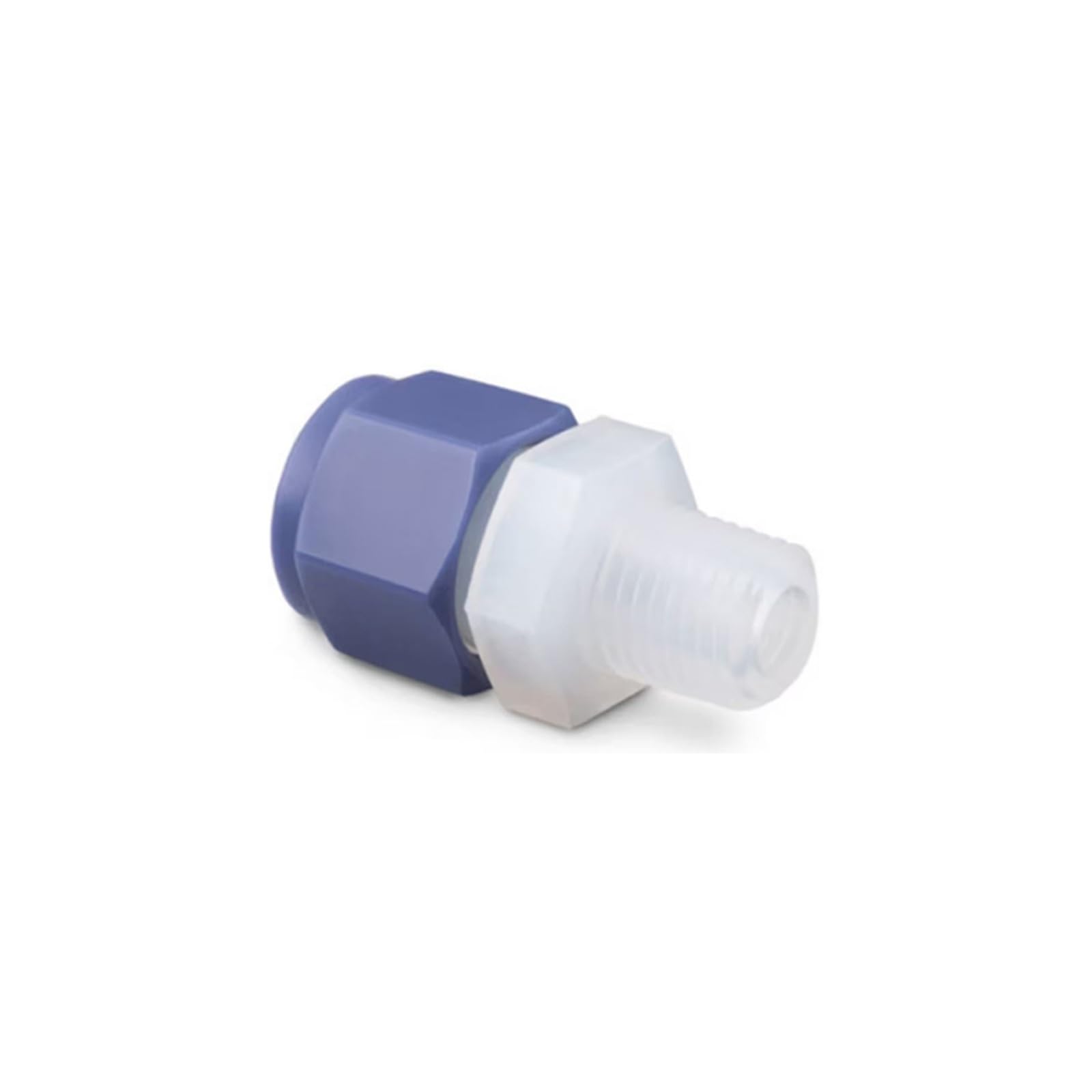 Raccord de tube PFA ultra-pur 1/8 NPT mâle pour fluide corrosif