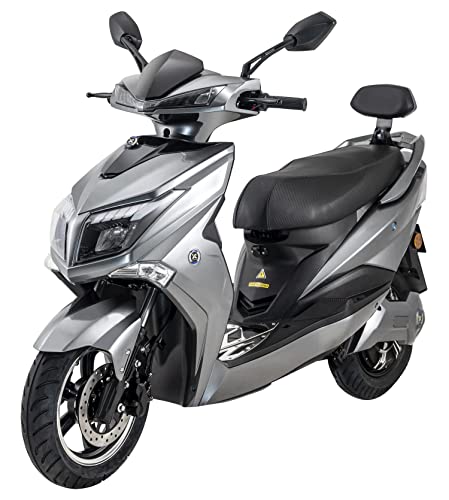 E-Roller 125er Angry Hawk, 80 km/h, 4000 Watt, Lithium-Akku, Elektro-Roller...