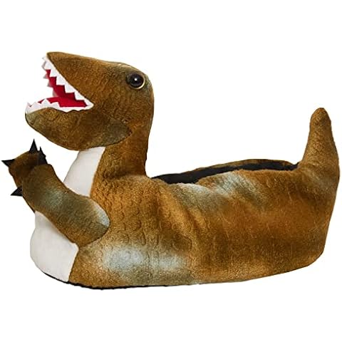 Strong Souls Kids Green T-Rex Slippers Cover