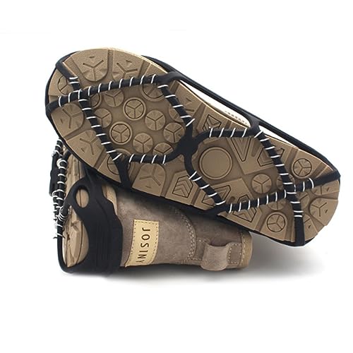 Holibanna Slip Snow Shoes Cover Ice Snow Crampons Gripper Spikes for Ice and Outdoor Mountaineering Climbing miniatura 6