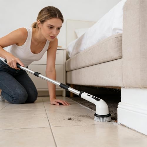 Brosse électrique carrelage et douche sans effort - 3