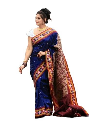 sambalpuri papasilk pasapali design odisha saree