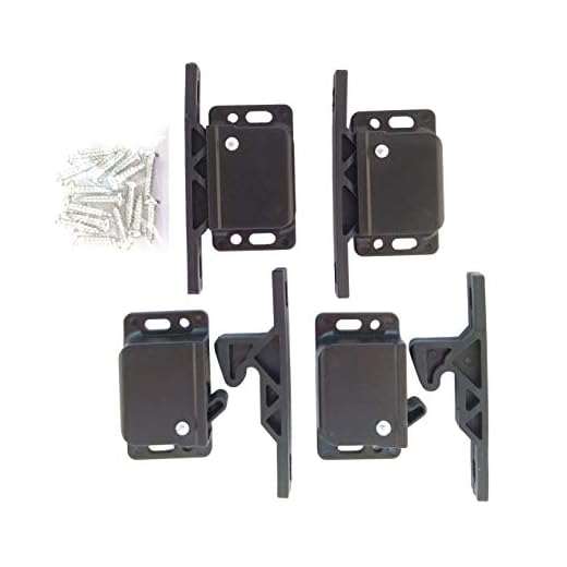 4 Grabber Catches 10 LB Cabinet Push to Close Latch RV Boat Hardware …
