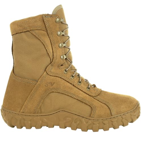 ROCKY S2V Extreme Cold Weather Combat Boot, Coyote Brown, Size 9(W)