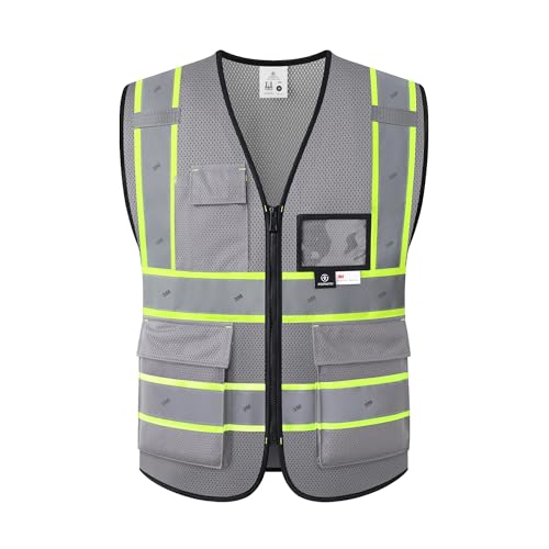 Image of Safety Vest for Men Women Reflective Construction Vest