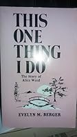 This One Thing I Do 0895369575 Book Cover
