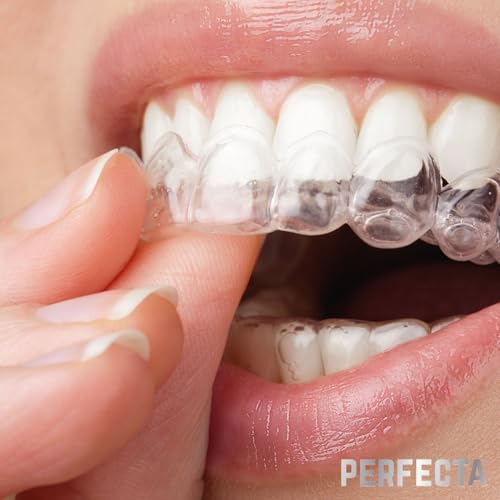 Miniatura 6 de 10 Férulas De Descarga Nocturna Perfecta Ideal Contra Bruxismo, Rechinar Los Dientes, Trastornos Del Atm, Bandeja Blanqueador Protectores Dentales Ajustables 1 Estuche Calidad Médica Sin Bpa
