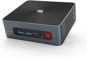 Beelink SEi8 Mini PC, Ordinateur de Bureau avec Intel Coffee Lake i3-8109U (Turbo 3.6Ghz), 8 Go DDR4 256 Go NVMe M.2 2280 SSD, WiFi 5, 1000 Mbps, Dual HDMI, BT 4.0, Type -C