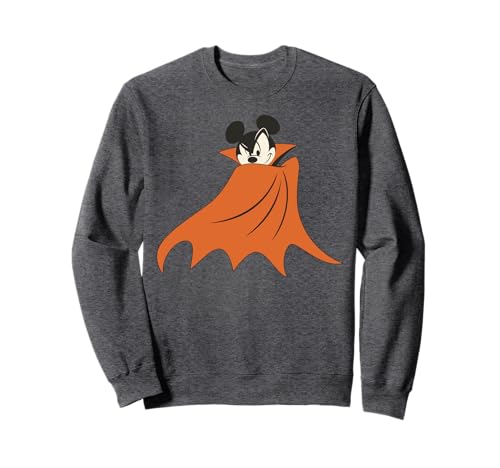 Sweat Mickey Vampire Halloween Disney - Sweat-shirt col rond molletonné noir pour homme et femme