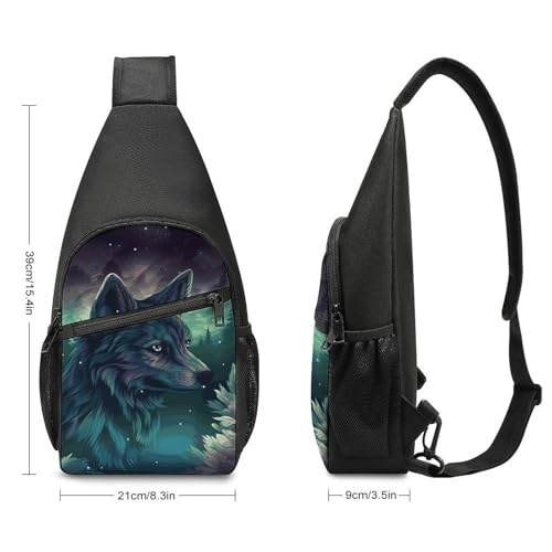 Morrales Sling Bag ligero para senderismo y viaje miniatura 2