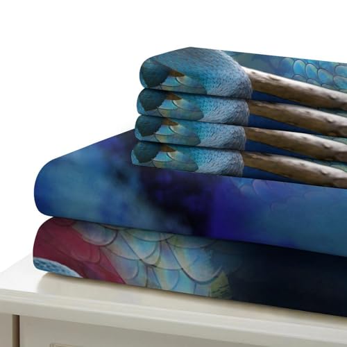 Housse de couette fantastique double avec impression 3D durable - 7