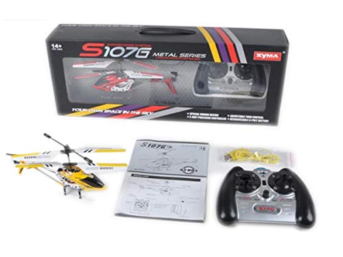 Helicopter SYMA S107G 3-Kanal Infrarot mit Gyro (Gelb)