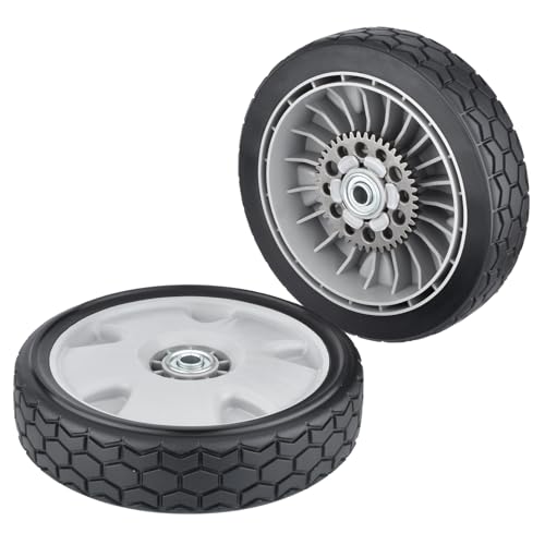2 pièces 9 pouces Roue Arrière 42710-VH7-010ZA pour Honda HRX537 HRR216 HRX217 Tondeuse à Gazon