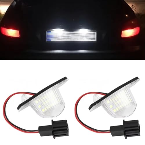 Iluminación matricula vehiculo compatible con CR-V evita fallos ITV 5