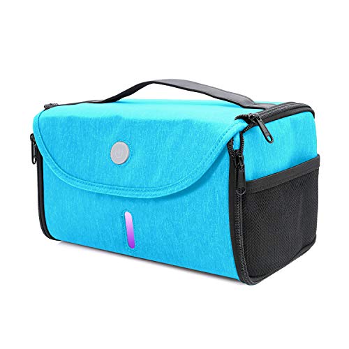 LED UV Sanitizer Bag, Portable LED Sterilizer Box, UVC Light Cleaner, 265nm UV Sterilizer for Cell Phone, Baby Bottle/Underwear/Toothbrush/Beauty Tools/Jewelry