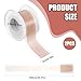 Qianyu 2 Rolls Gel Blister Protector Blister Bandages Silicone Heel Sticker Water Resistant Hand Foot Tape Bubble Plasters Tape for Calluses Tender Spots Shoe Friction Prevention Recovery