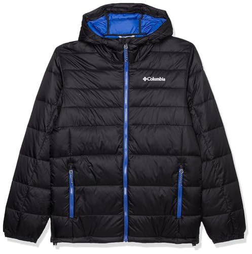 Columbia Men's Buck Butte Insulated Hooded Jacket, Black, Large Columbia Men's Buck Butte Insulated Hooded Jacket, Black, Large