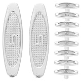 ibasenice 10 Stück Spieluhr Schlüsselersatz T-Förmig Metall Kompatibel mit Verschiedenen Musikboxen Leichte Handhabung 2.5 X 1.0 X 0.7cm
