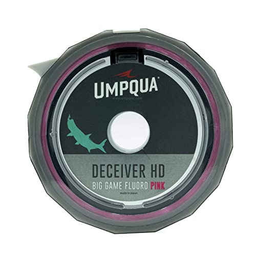 Umpqua Deceiver HD Big Game Fluoro Tippet Pink 25 yds 16 lb