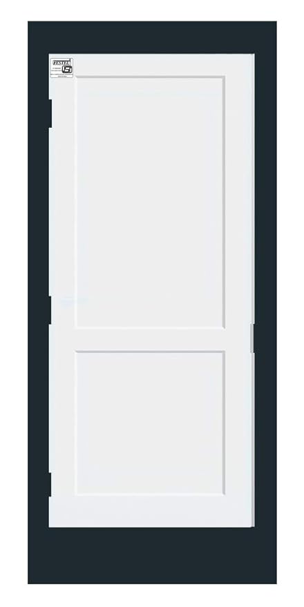 FESTEL Fiberglass Door for Bathroom and Bedroom, Waterproof, Termite-Proof, Fire-Retardant, Durable and High in Strength (White)