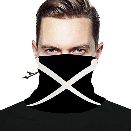 Winter Warmer Neck Gaiter Mask,Ironworker Crossed Tools Double-Layer Velvet Face Cover UV Protection Dust Bandana Balaclava Reusable Skiing Scarf for Outdoor Cycling Fishing