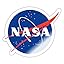 Spreadshirt NASA Official Merchandise Classic Logo Sticker, 10 x 10 cm ...
