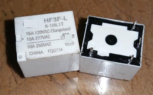 Relé magnético biestable HF3F-L 6-1HL1T de bajo consumo para automatización industrial