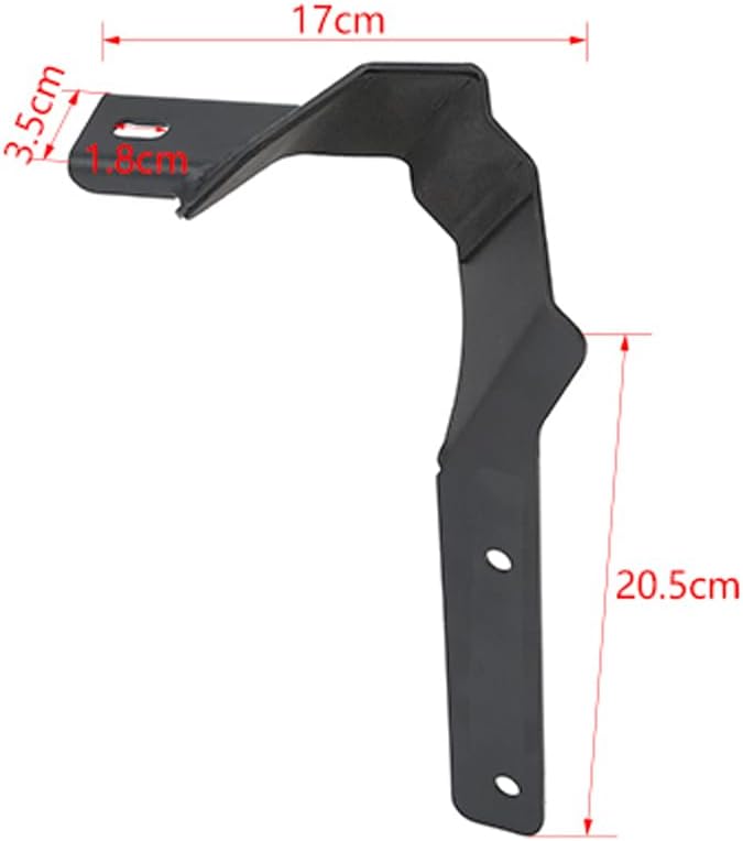 Light Mount Bracket A-Pillar LED Work Lamp Mounting Holder for Suzuki Jimny 2007 2008 2009 2010 2011 2012 2013 2014 2015 2016 2017 Exterior Accessories (Right Side)