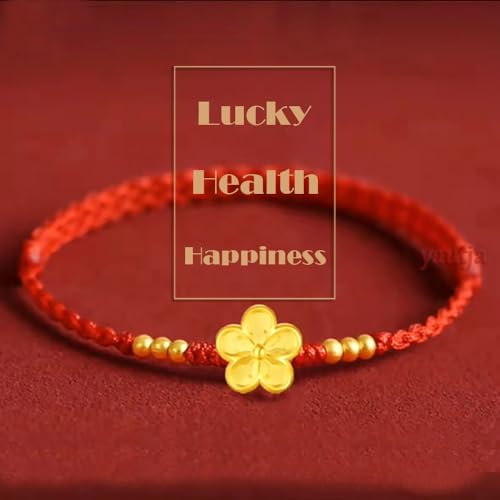 yautja Red String of Fate Peach Blossom Spiritual Protection Red Bracelet by yautja - Used condition - Image 2