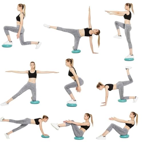 Cojín de equilibrio contra el dolor lumbar y para estabilidad de 33 cm 6