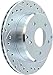 Stoptech 227.34150L Select Sport Drilled & Slotted Rotor, Left