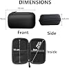 Funda compatible con Innioasis Y1, estuche de EVA duradero Lamshaw, cubierta protectora resistente a golpes y ligera, compatible con Innioasis Y2, Y1 MP3 Player (Negro) 8