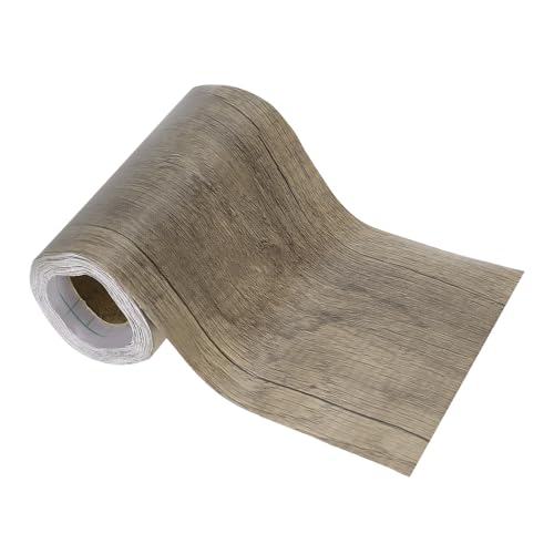Image of PATIKIL Wood Grain Repair Tape 4.7in x33ft, Self Adhesive Realistic Textured Repair Tape Patch for Floor Door Table Cabinets Desk, Yellow Teak