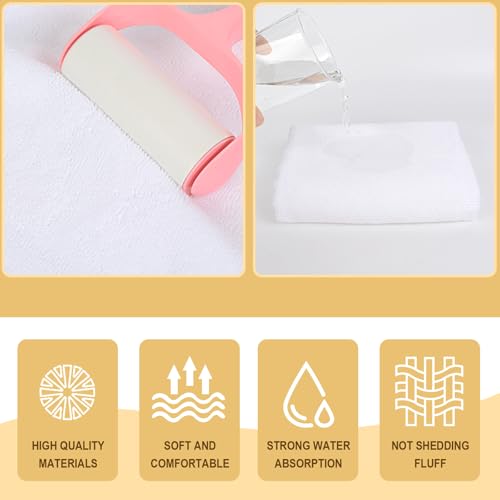 KinHwa Microfibre Soft Hand Towels for Bathroom Abosorbent Small Guest Towels Thick Face Towels 40m x 70cm Fast Drying Washcloth for Bath, Spa, Gym 2pack White - Cosy Home Interiors KinHwa Microfibre Soft Hand Towels for Bathroom Abosorbent Small Guest Towels Thick Face Towels 40m x 70cm Fast Drying Washcloth for Bath, Spa, Gym 2pack White - Image 5